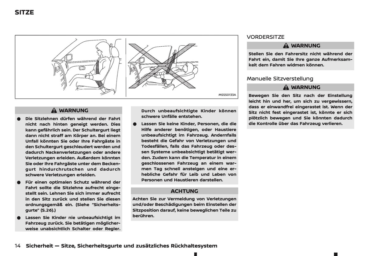 2024-2025 Nissan X-Trail Owner's Manual | German