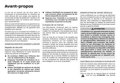 2024-2025 Nissan X-Trail e-Power Manuel du propriétaire | Français