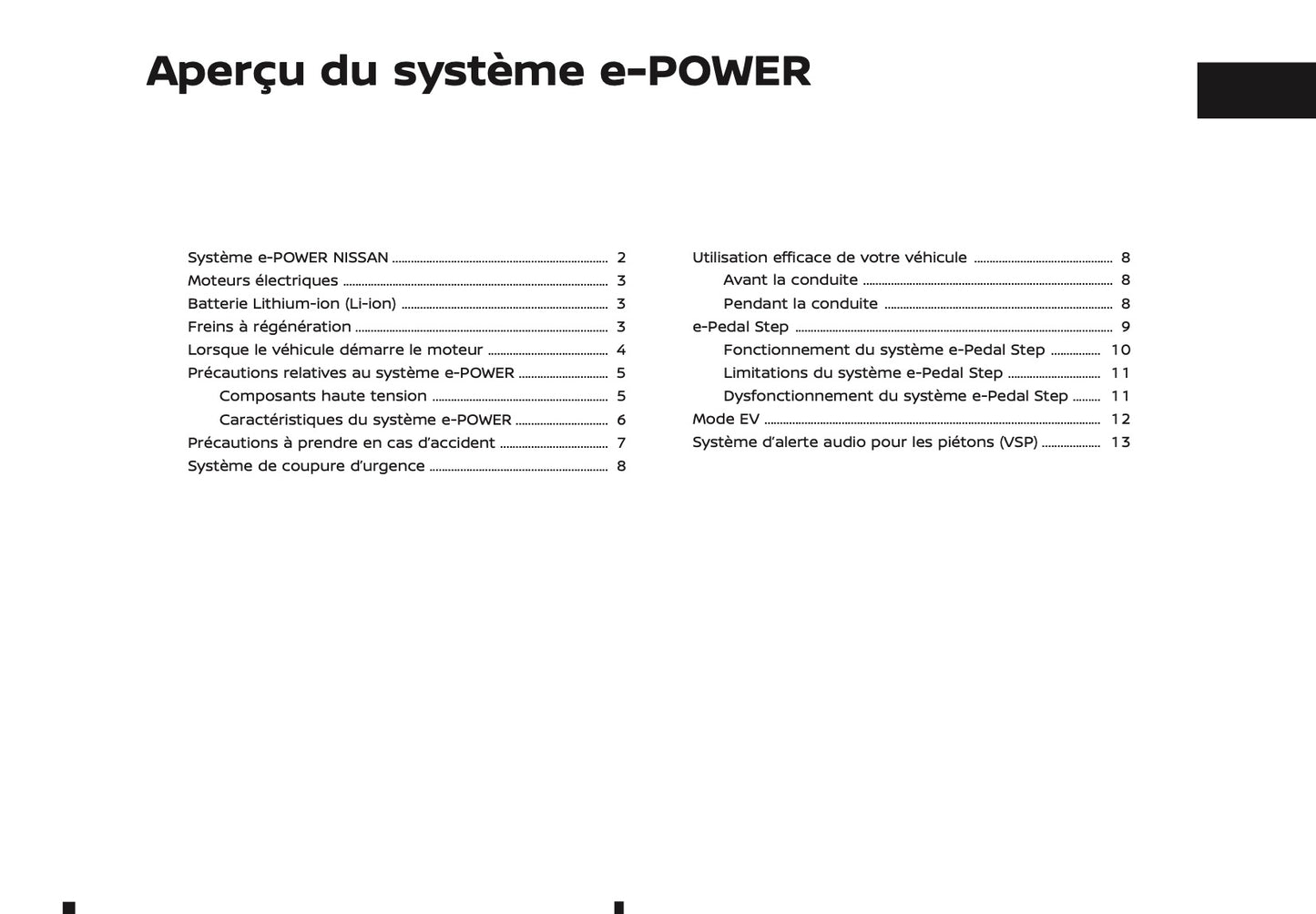 2024-2025 Nissan X-Trail e-Power Manuel du propriétaire | Français