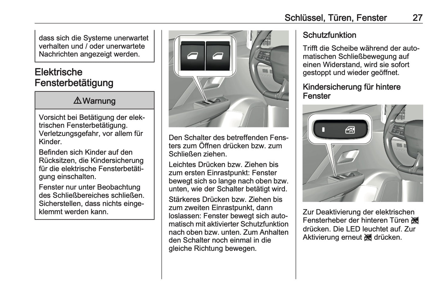 2023-2024 Opel Astra Owner's Manual | German