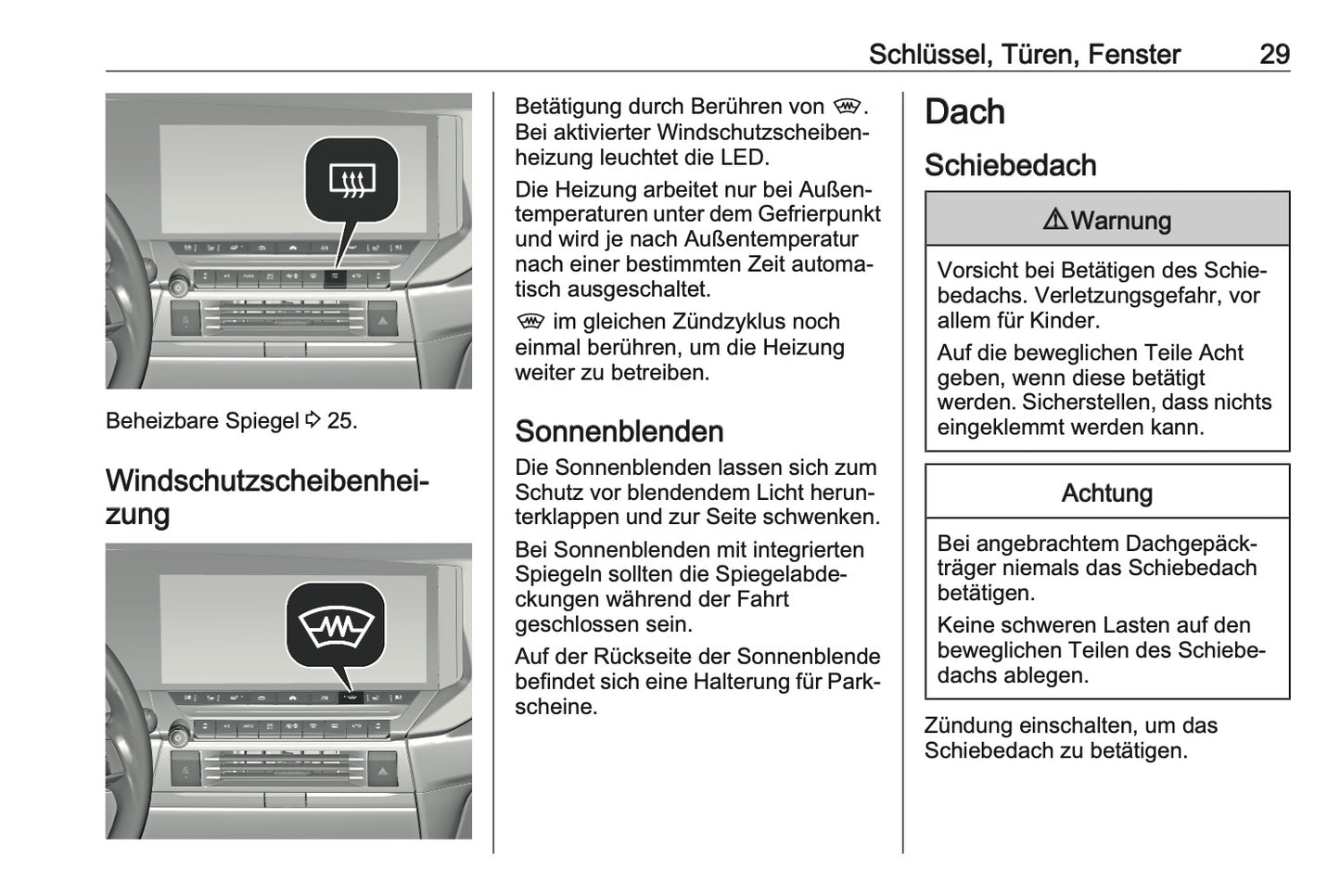 2023-2024 Opel Astra Owner's Manual | German