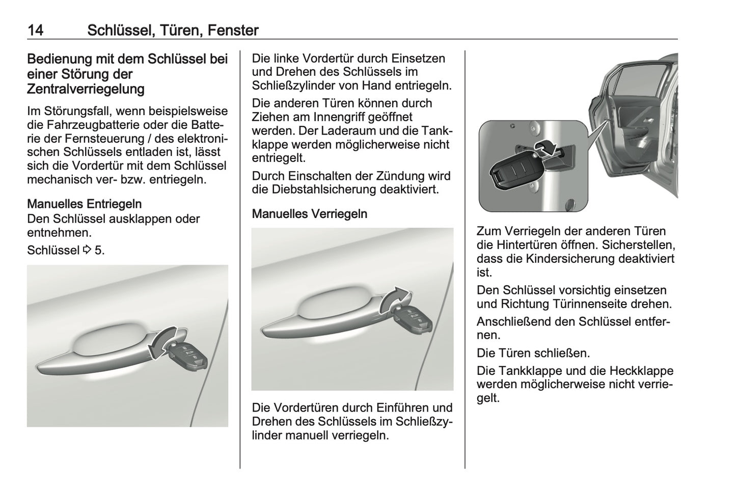 2024-2025 Opel Astra Owner's Manual | German