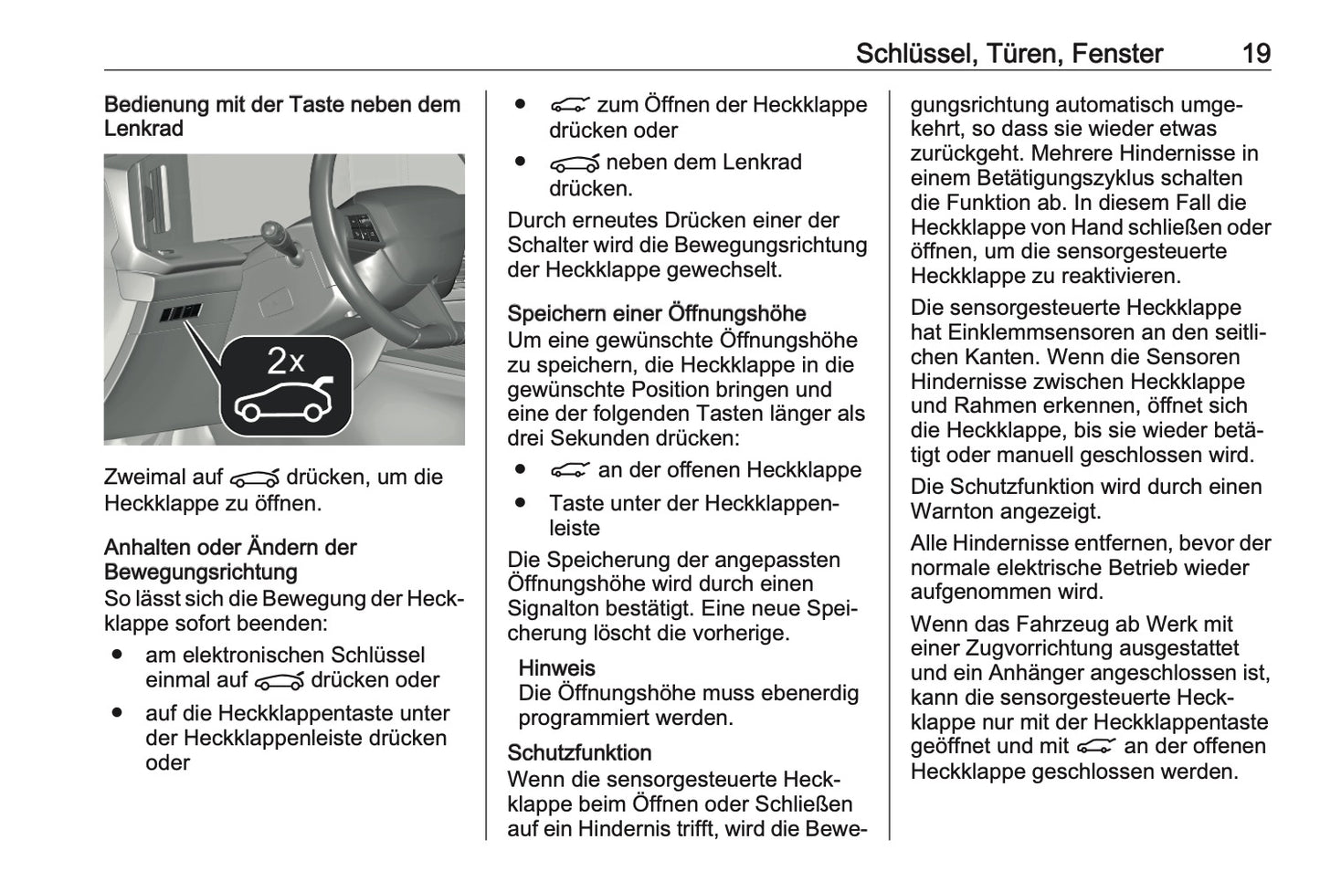 2024-2025 Opel Astra Owner's Manual | German