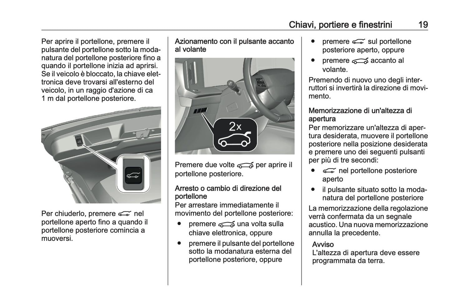 2023-2024 Opel Astra Owner's Manual | Italian