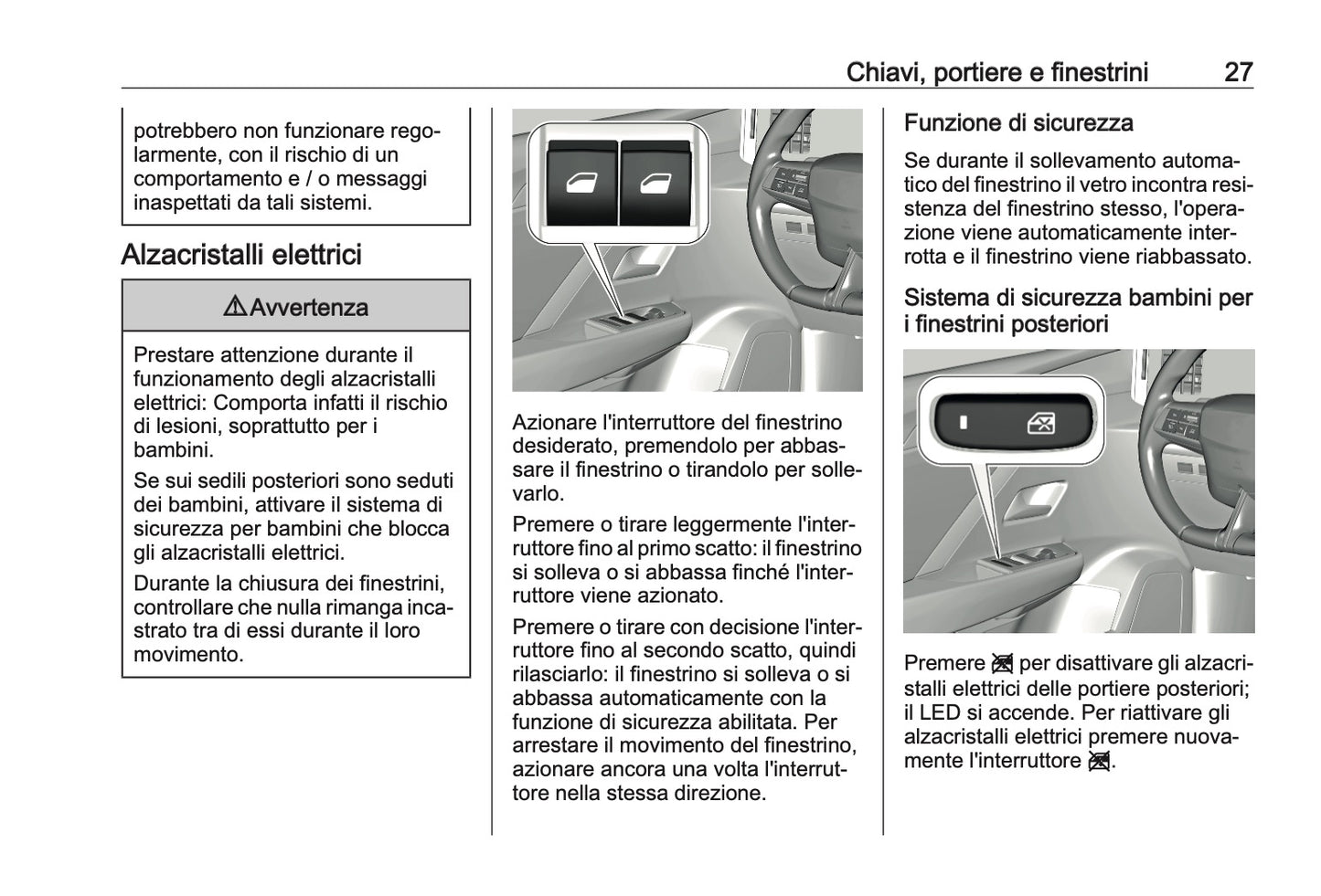 2023-2024 Opel Astra Owner's Manual | Italian