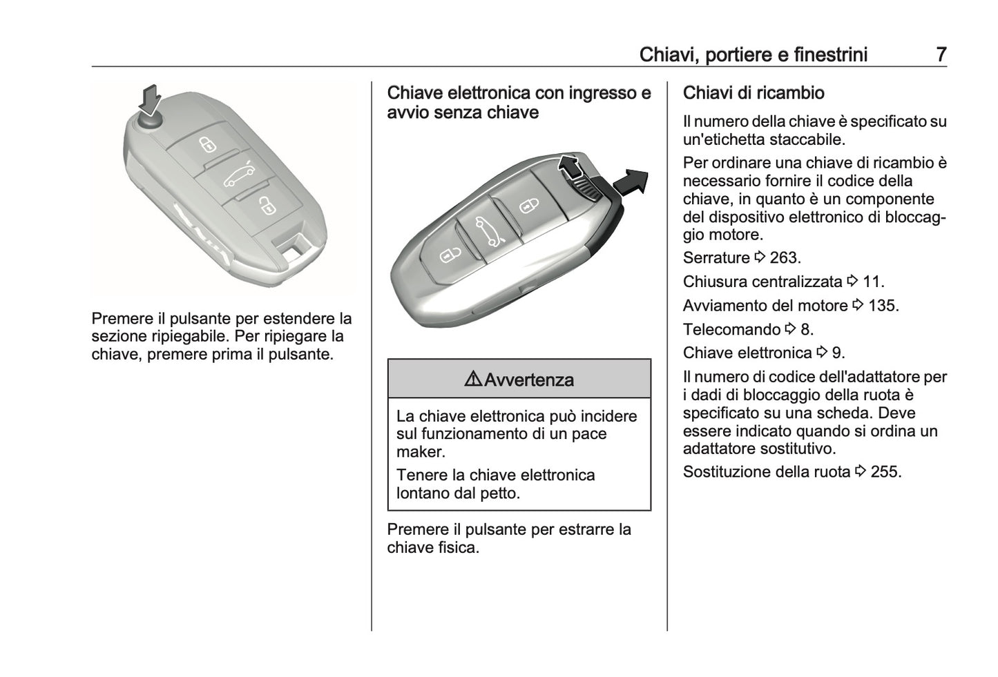 2023-2024 Opel Astra Owner's Manual | Italian