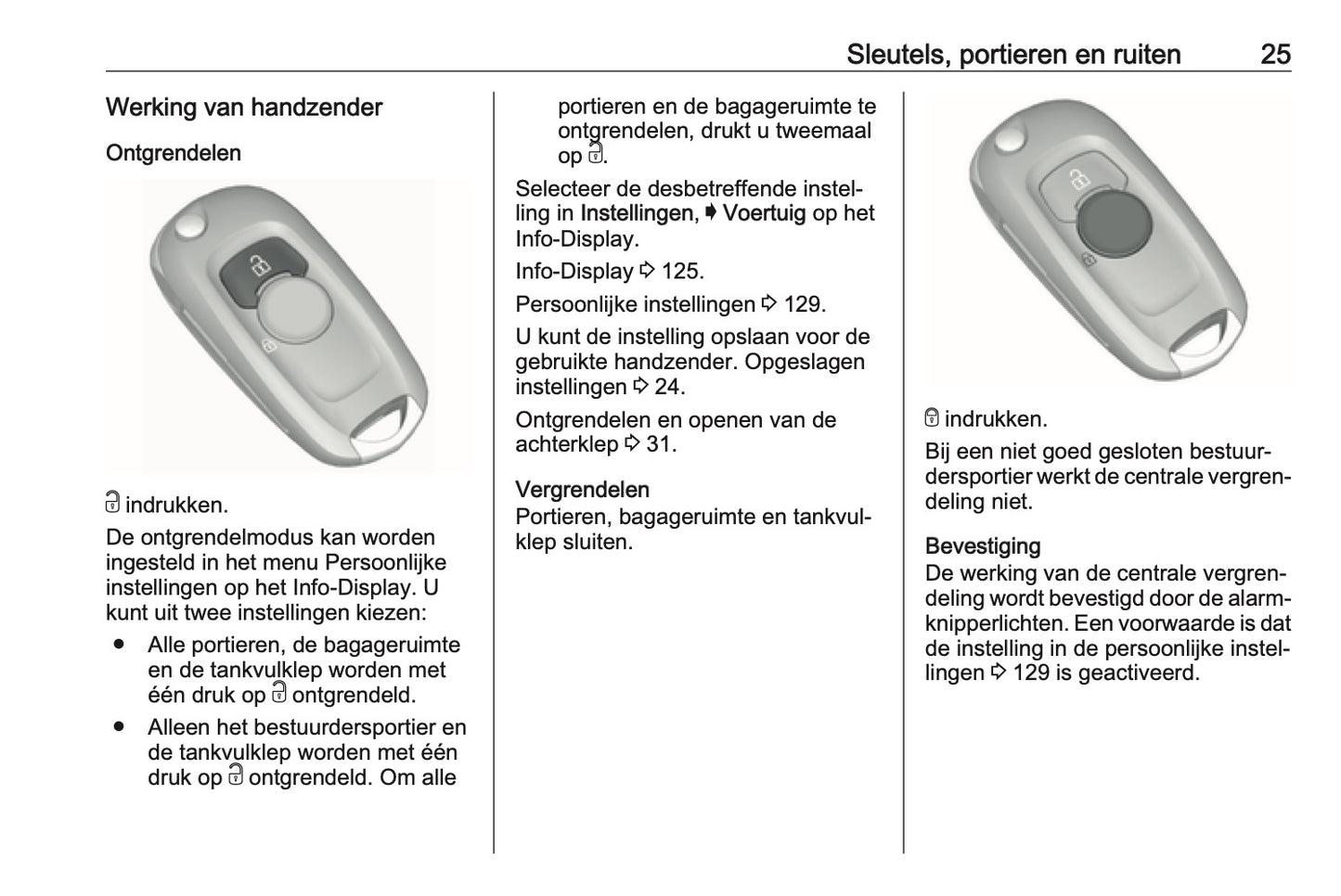 2019 Opel Astra Owner's Manual | Dutch