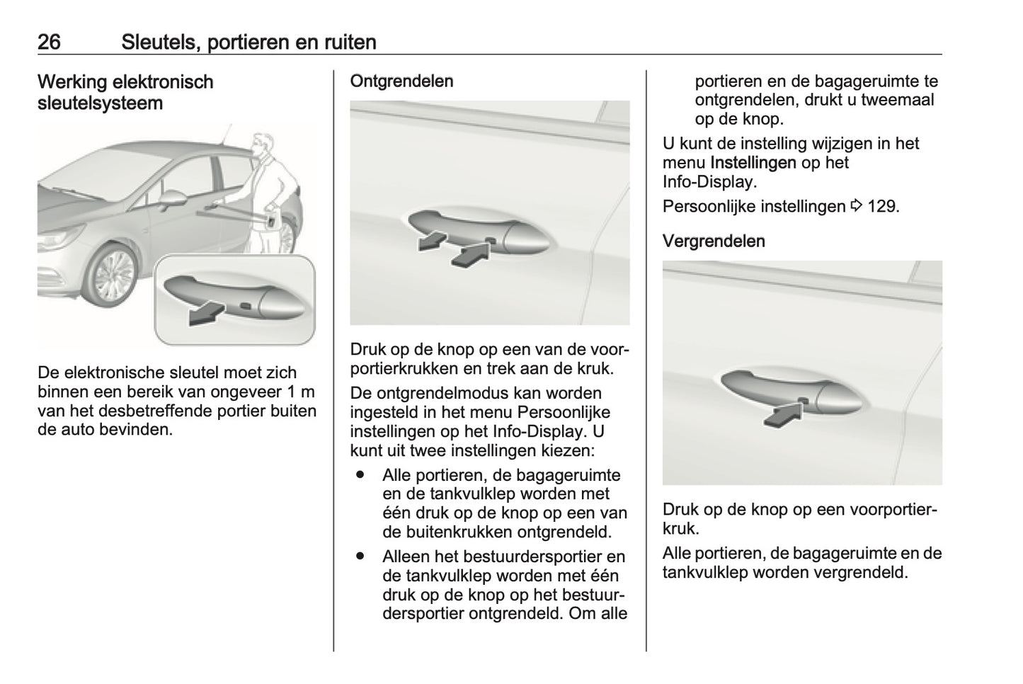 2019 Opel Astra Owner's Manual | Dutch
