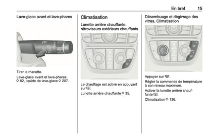 2016 Opel Cascada Manuel du propriétaire | Français