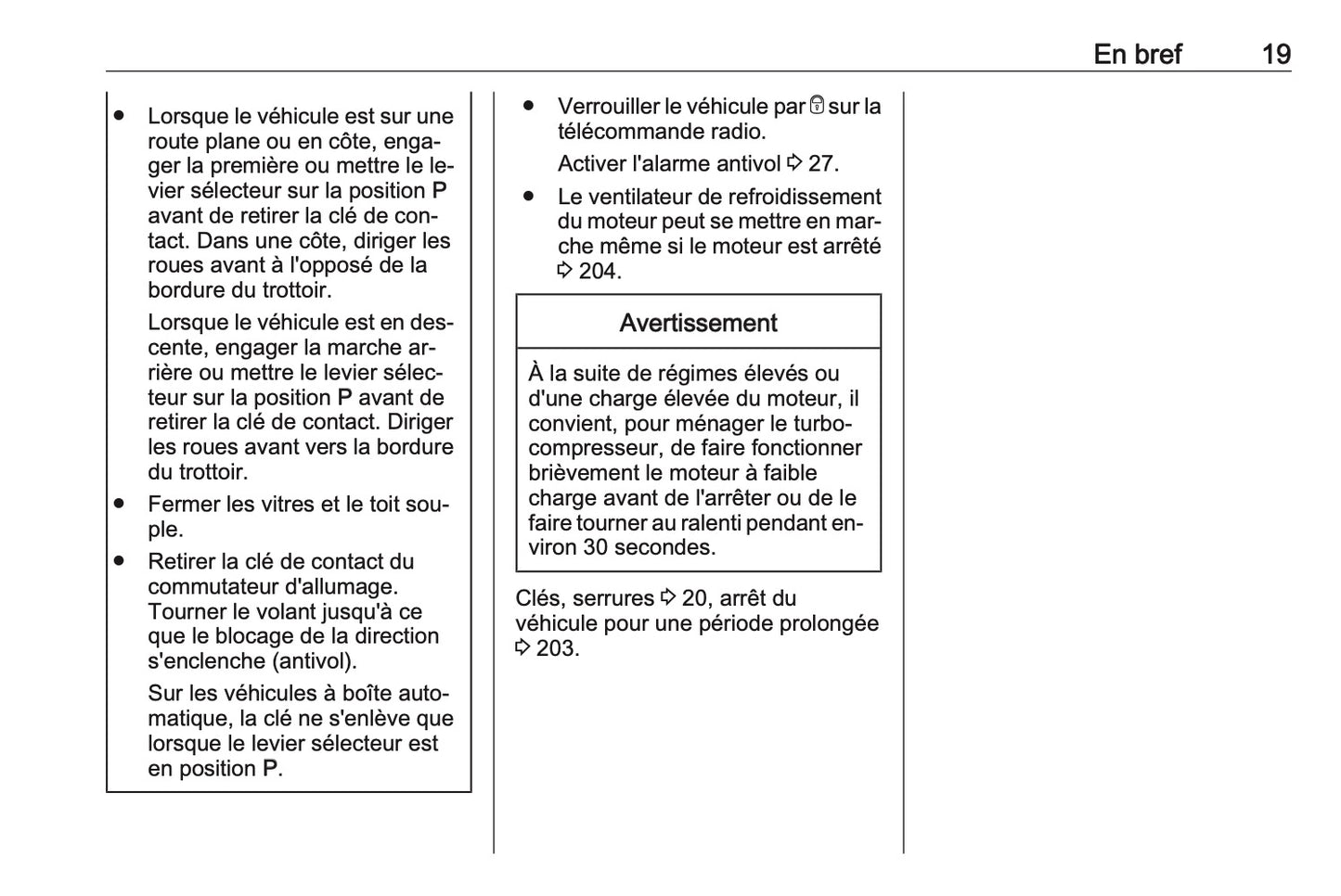 2016 Opel Cascada Manuel du propriétaire | Français
