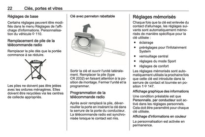 2016 Opel Cascada Manuel du propriétaire | Français