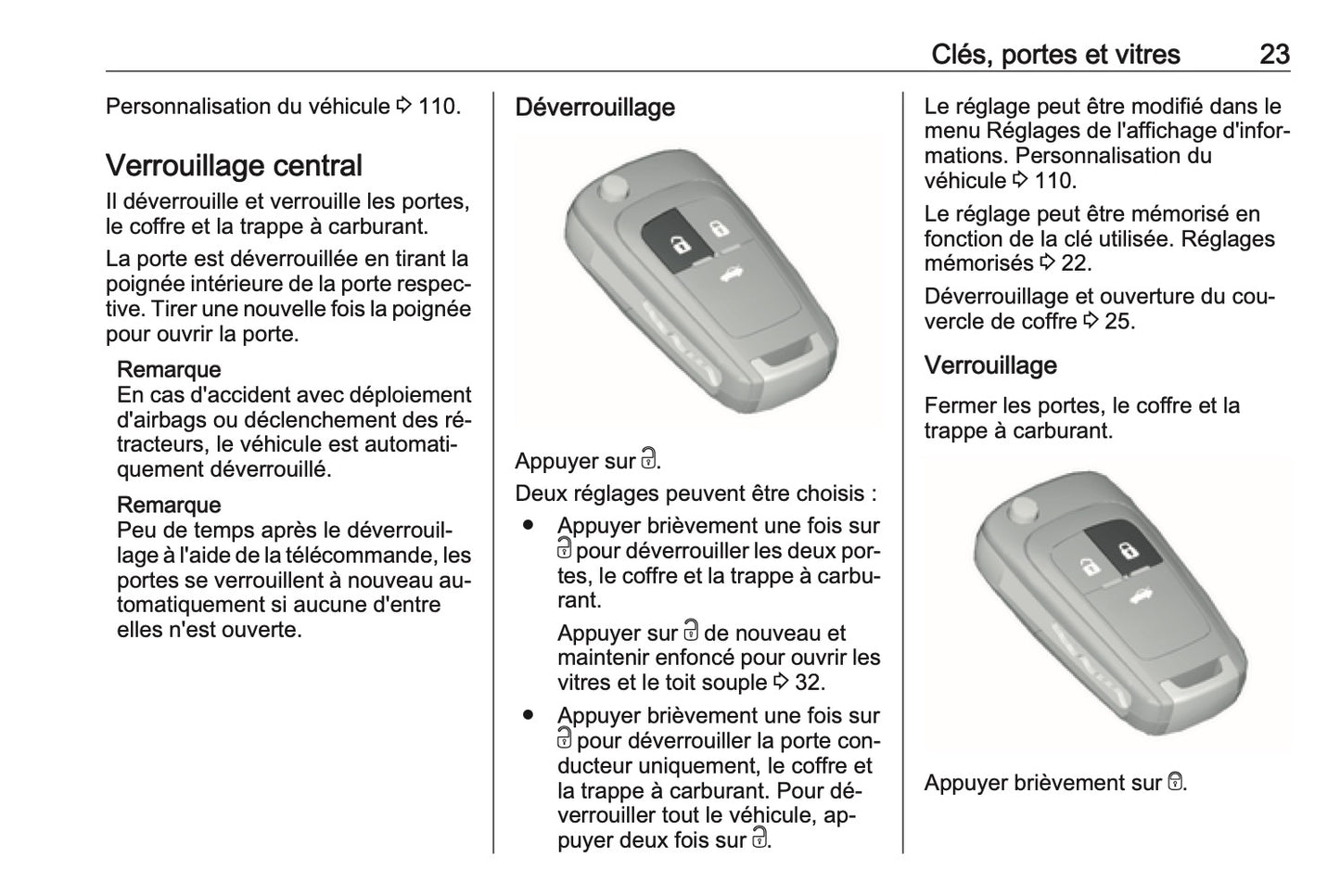 2016 Opel Cascada Manuel du propriétaire | Français