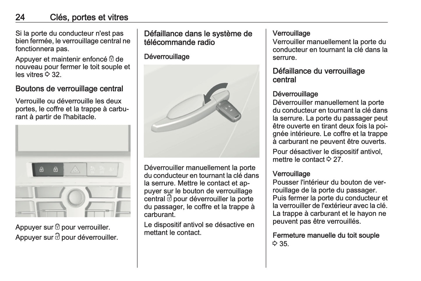 2016 Opel Cascada Manuel du propriétaire | Français