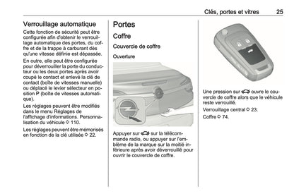 2016 Opel Cascada Manuel du propriétaire | Français