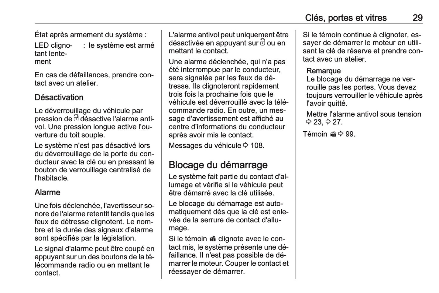 2016 Opel Cascada Manuel du propriétaire | Français