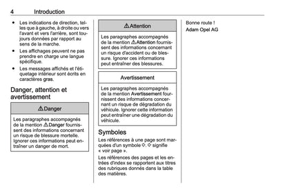2016 Opel Cascada Manuel du propriétaire | Français