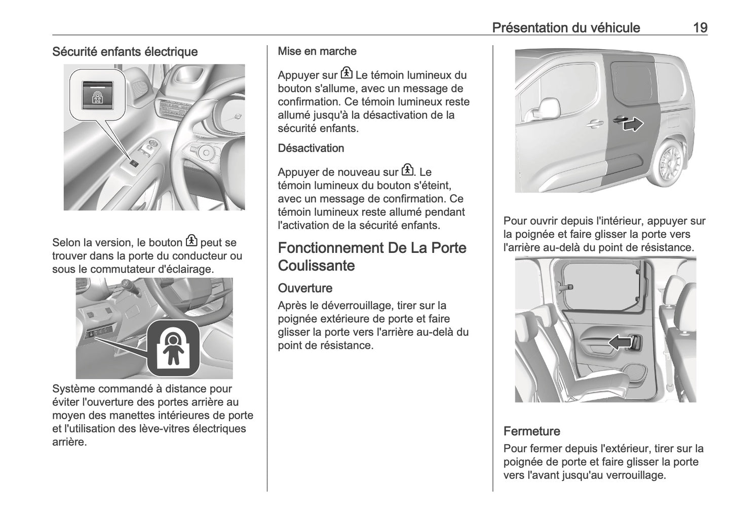 2025 Opel Combo Owner's Manual | French