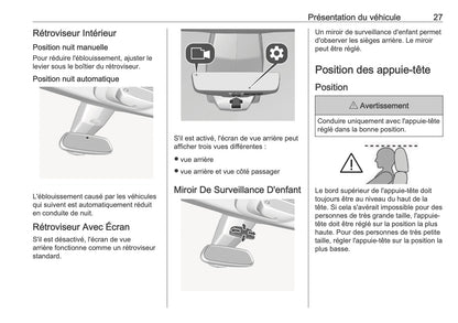 2025 Opel Combo Owner's Manual | French