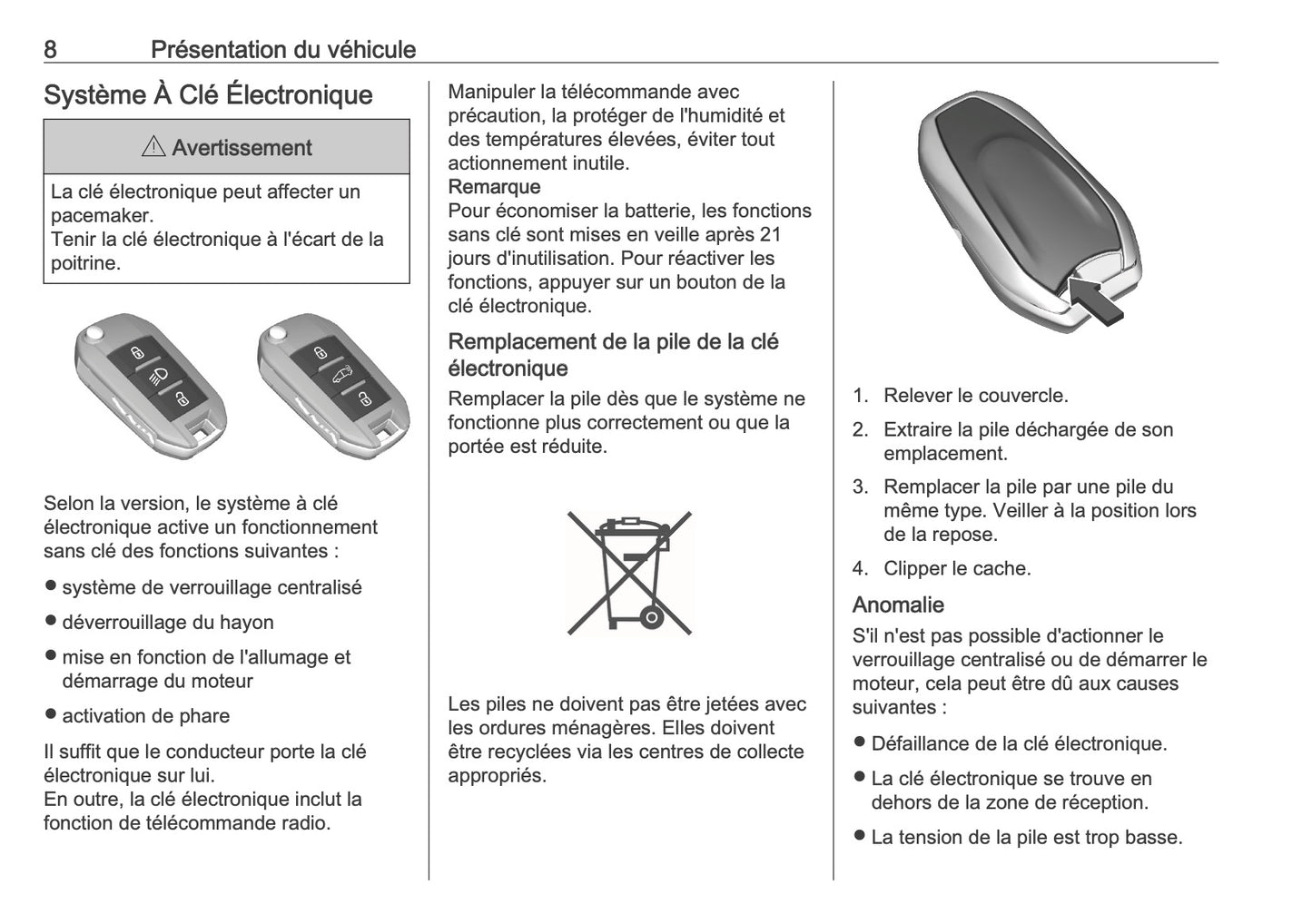 2025 Opel Combo Owner's Manual | French
