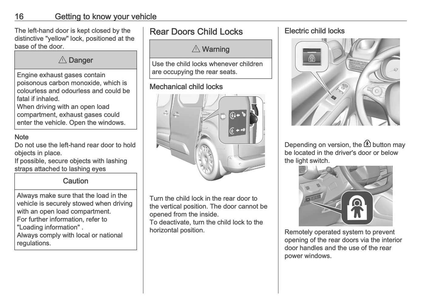 2025 Opel Combo Owner's Manual | English