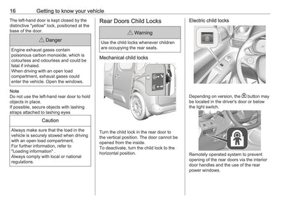 2025 Opel Combo Owner's Manual | English