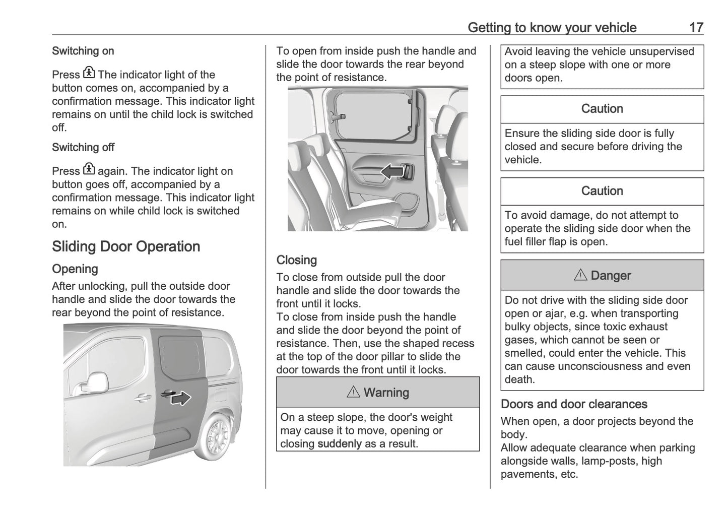 2025 Opel Combo Owner's Manual | English