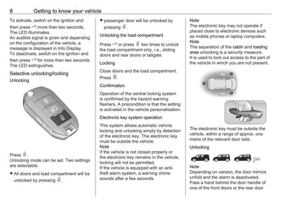 2025 Opel Combo Owner's Manual | English