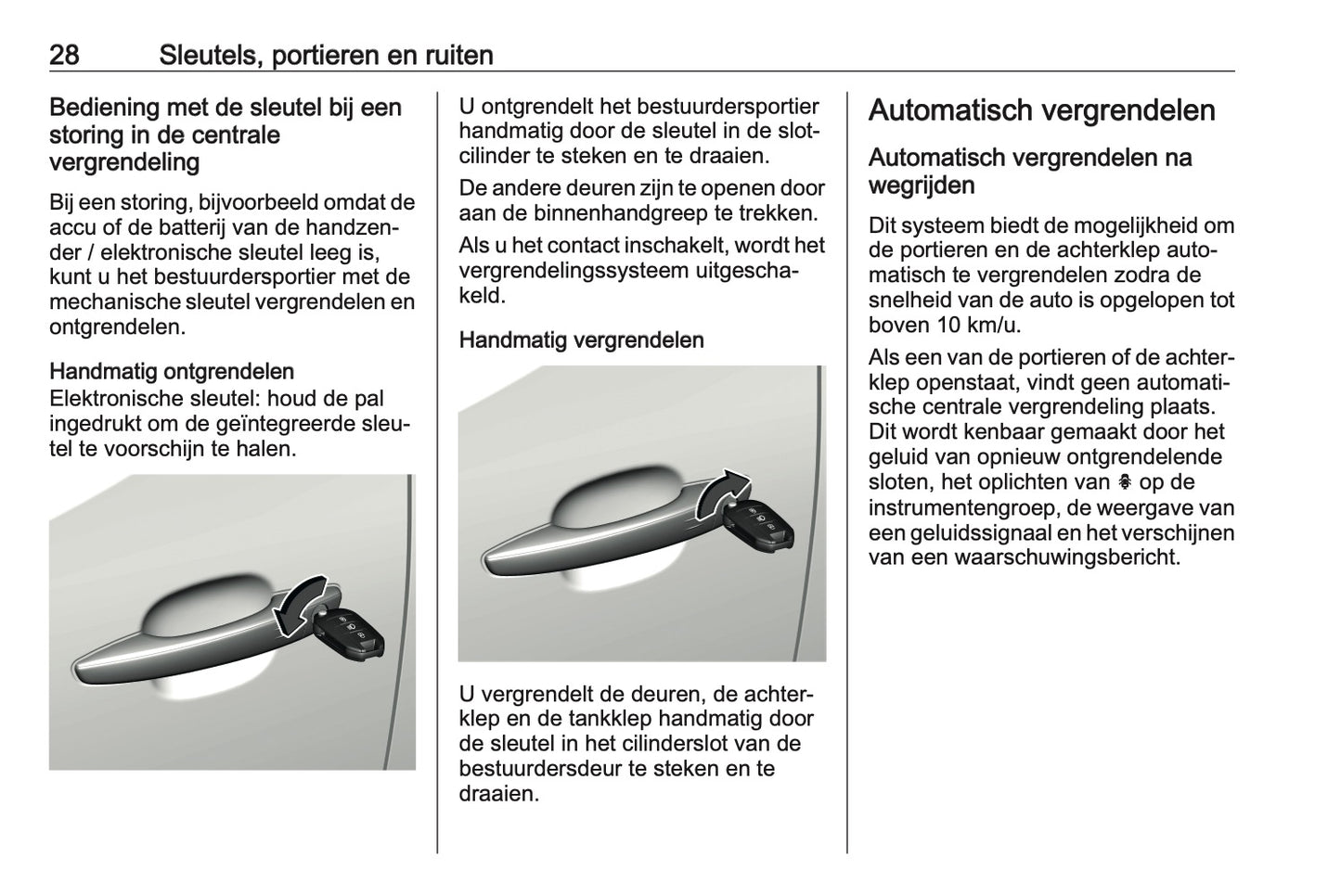2021 Opel Combo Owner's Manual | Dutch