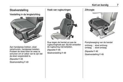 2021 Opel Combo Owner's Manual | Dutch