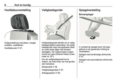 2021 Opel Combo Owner's Manual | Dutch