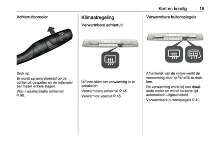 2021 Opel Combo Owner's Manual | Dutch