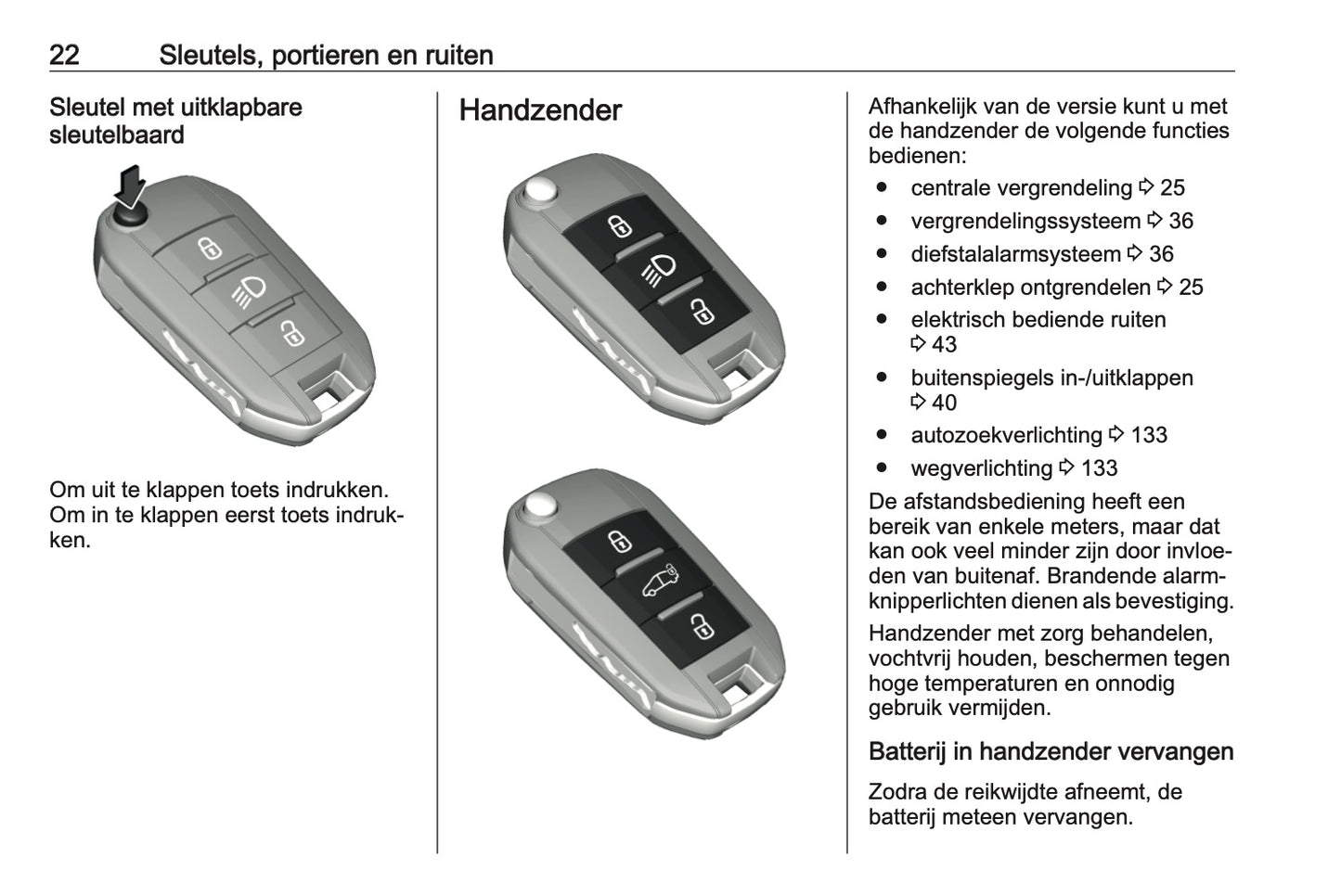 2021 Opel Combo Owner's Manual | Dutch