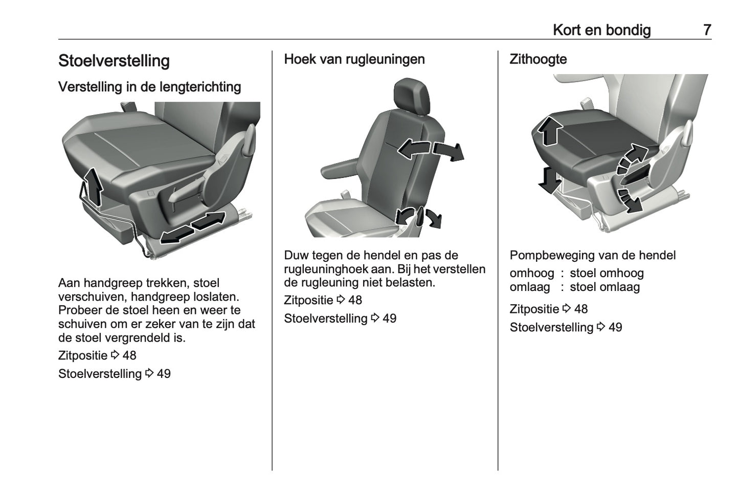2021 Opel Combo Owner's Manual | Dutch