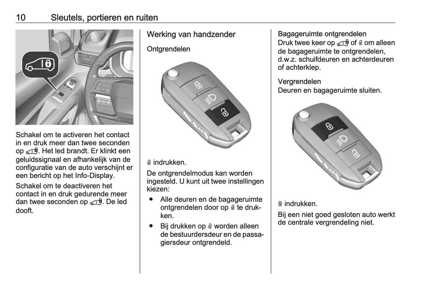 2024 Opel Combo Gebruikershandleiding | Nederlands