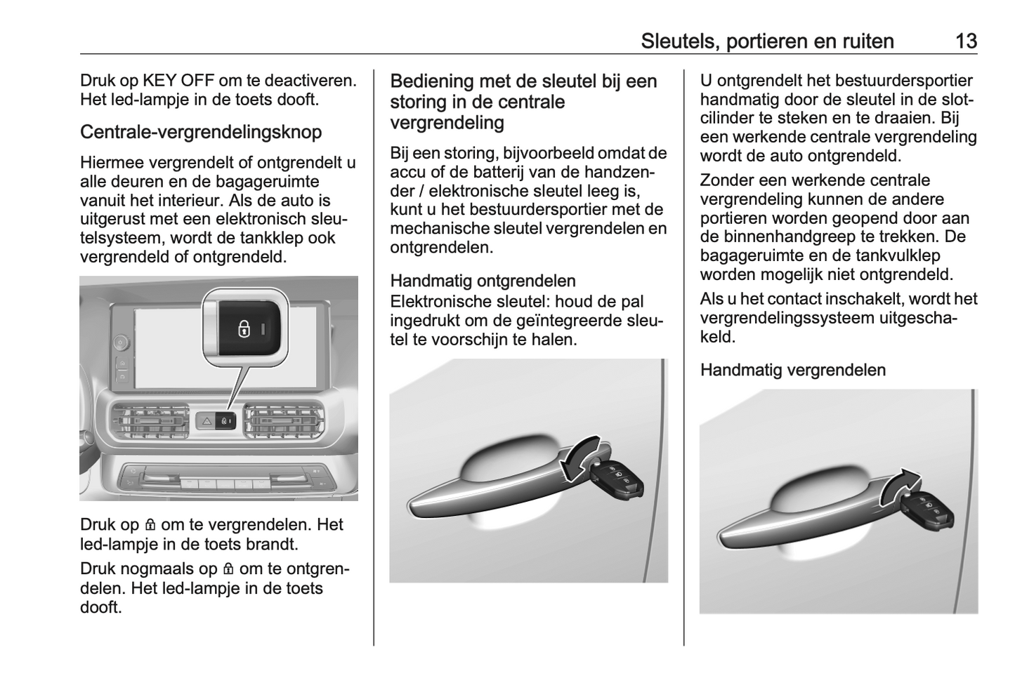 2024 Opel Combo Gebruikershandleiding | Nederlands