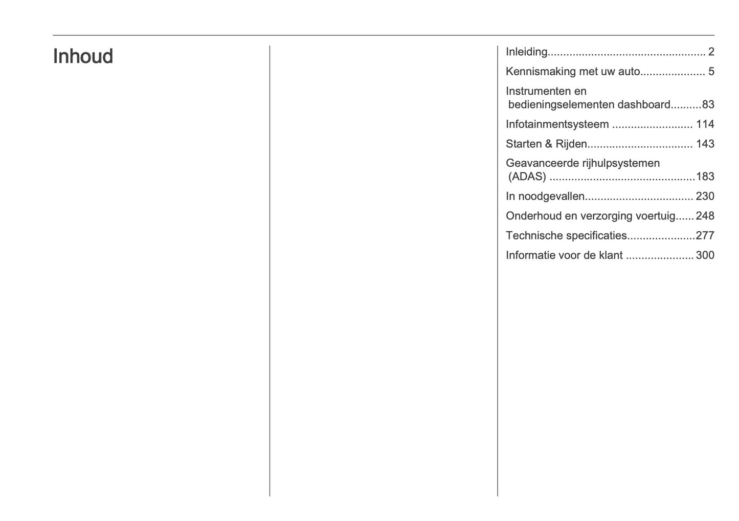 2025 Opel Combo Gebruikershandleiding | Nederlands
