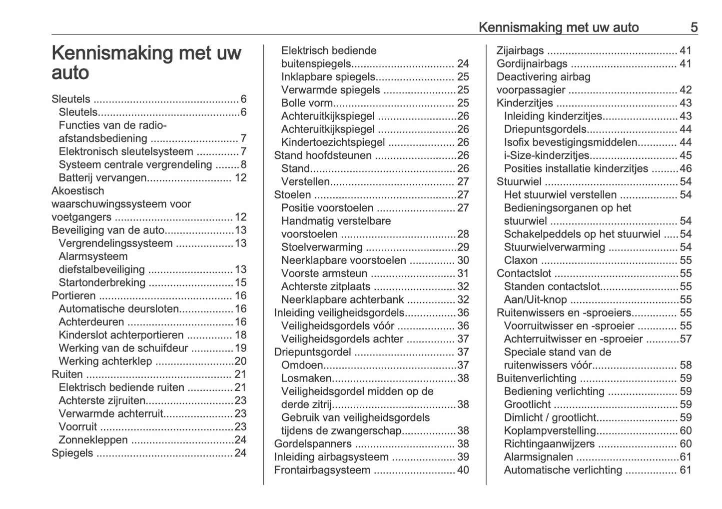 2025 Opel Combo Gebruikershandleiding | Nederlands