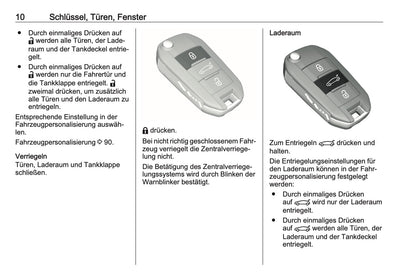 2023-2025 Opel Corsa Bedienungsanleitung | Deutsch