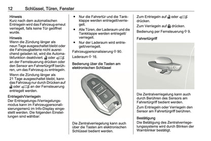 2023-2025 Opel Corsa Bedienungsanleitung | Deutsch