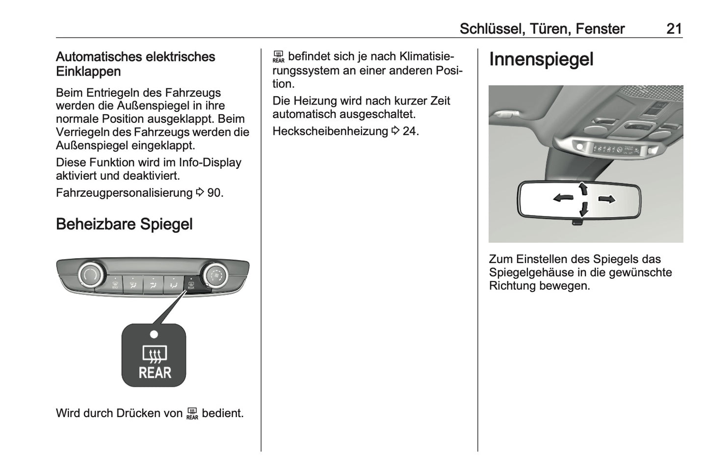 2023-2025 Opel Corsa Bedienungsanleitung | Deutsch
