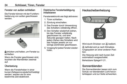 2023-2025 Opel Corsa Bedienungsanleitung | Deutsch