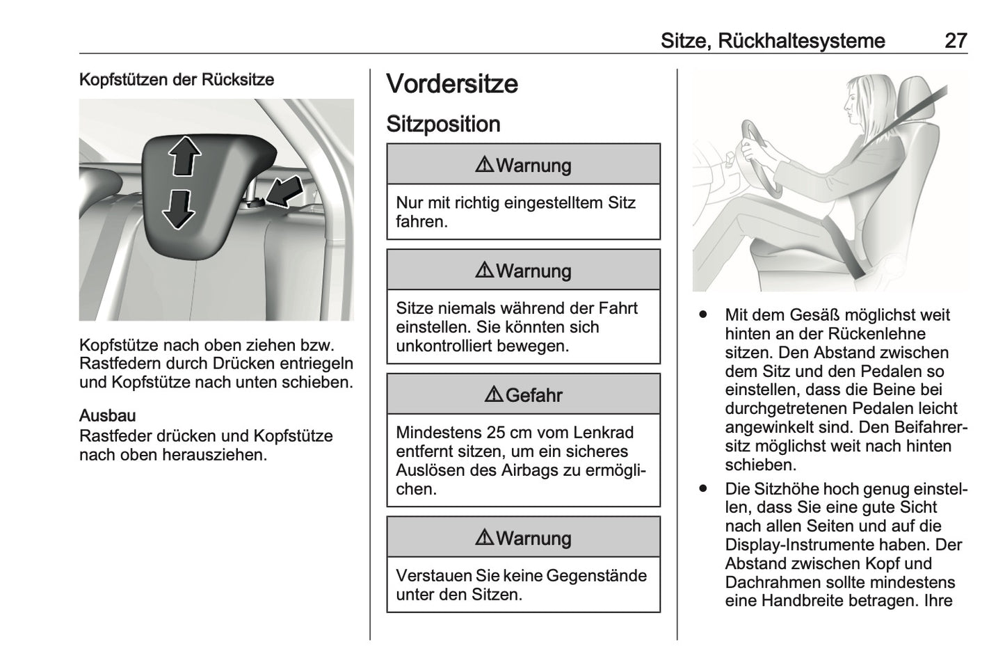 2023-2025 Opel Corsa Bedienungsanleitung | Deutsch