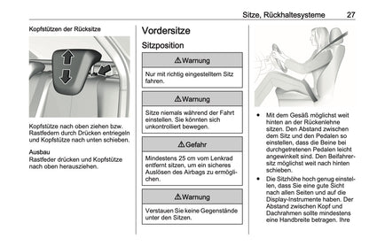 2023-2025 Opel Corsa Bedienungsanleitung | Deutsch