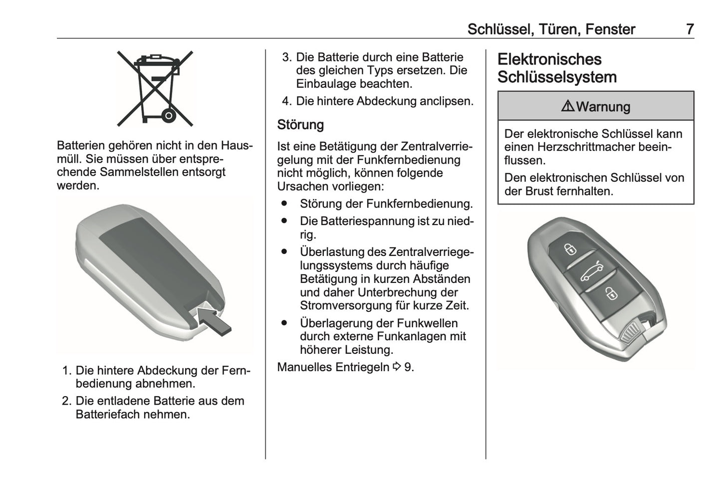 2023-2025 Opel Corsa Bedienungsanleitung | Deutsch