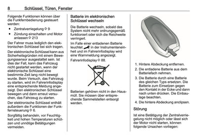 2023-2025 Opel Corsa Bedienungsanleitung | Deutsch