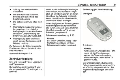 2023-2025 Opel Corsa Bedienungsanleitung | Deutsch