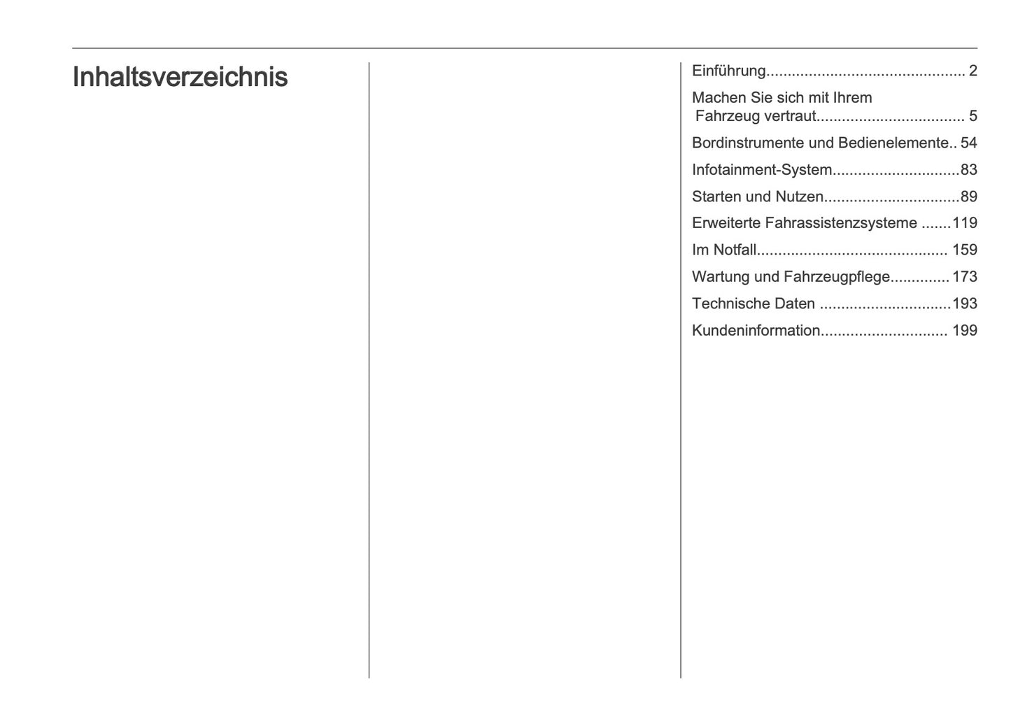 2025 Opel Corsa Owner's Manual | German