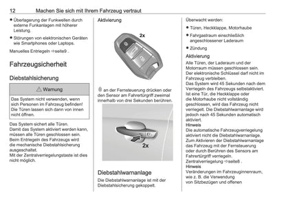 2025 Opel Corsa Owner's Manual | German