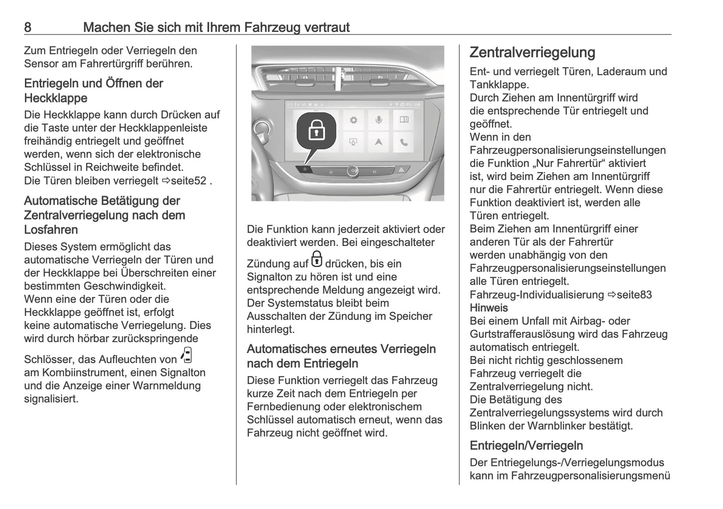 2025 Opel Corsa Owner's Manual | German