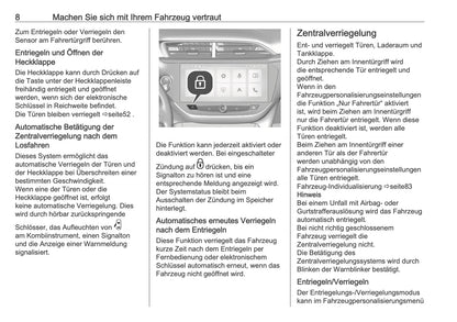2025 Opel Corsa Owner's Manual | German